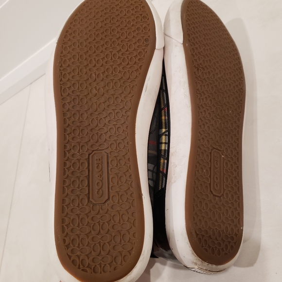 Coach "Barret" Multicolor Signature canvas/Leather Sneakers Women's Size 10B - Picture 5 of 10